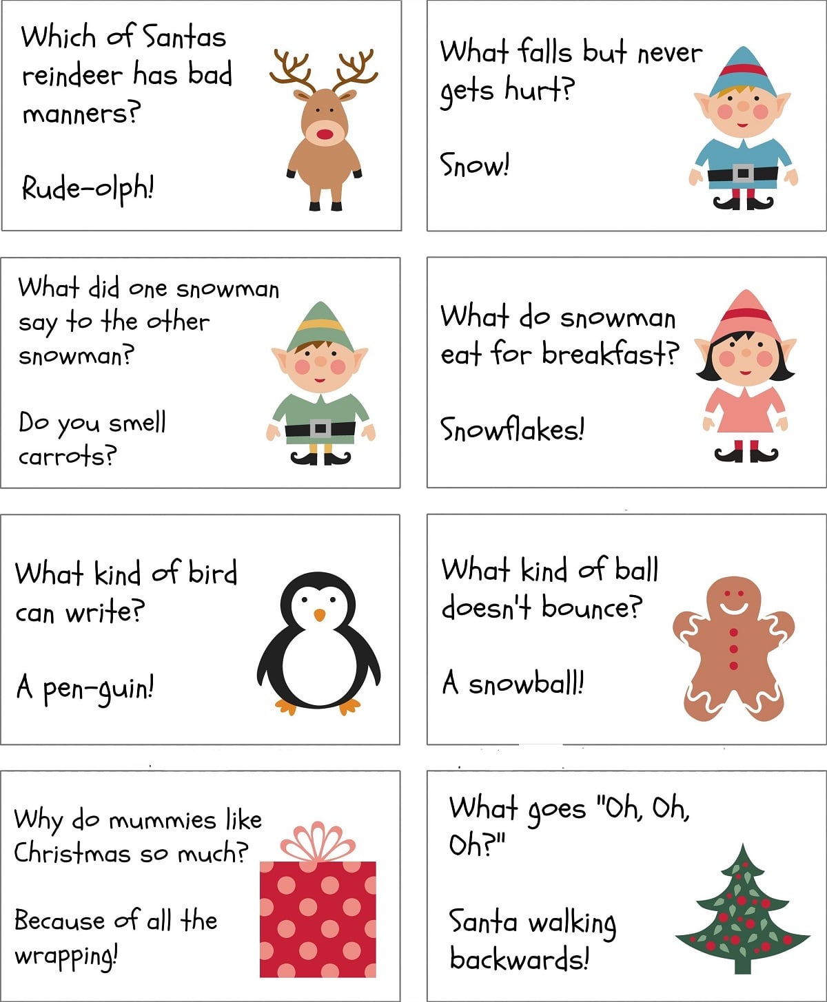 Christmas Riddles For Adults